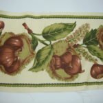 Nastro fantasia castagne Le Torri altezza 13cm